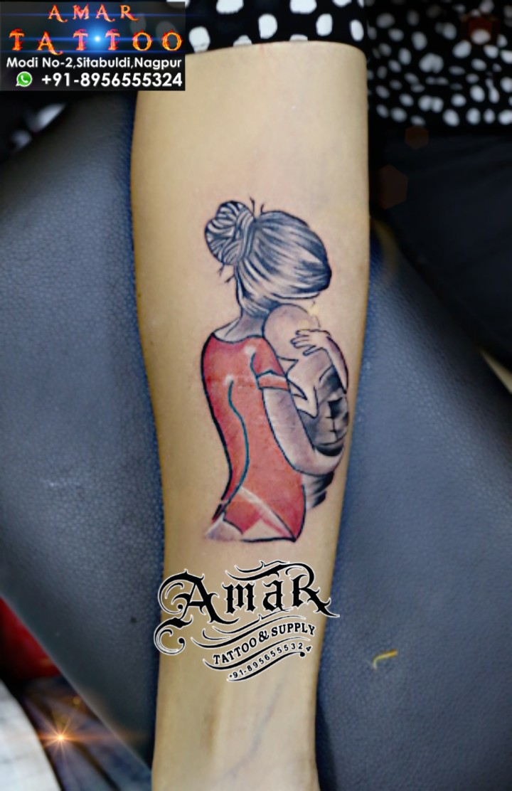 Mother Child Tattoo By Amar by AMARTATTOO on DeviantArt