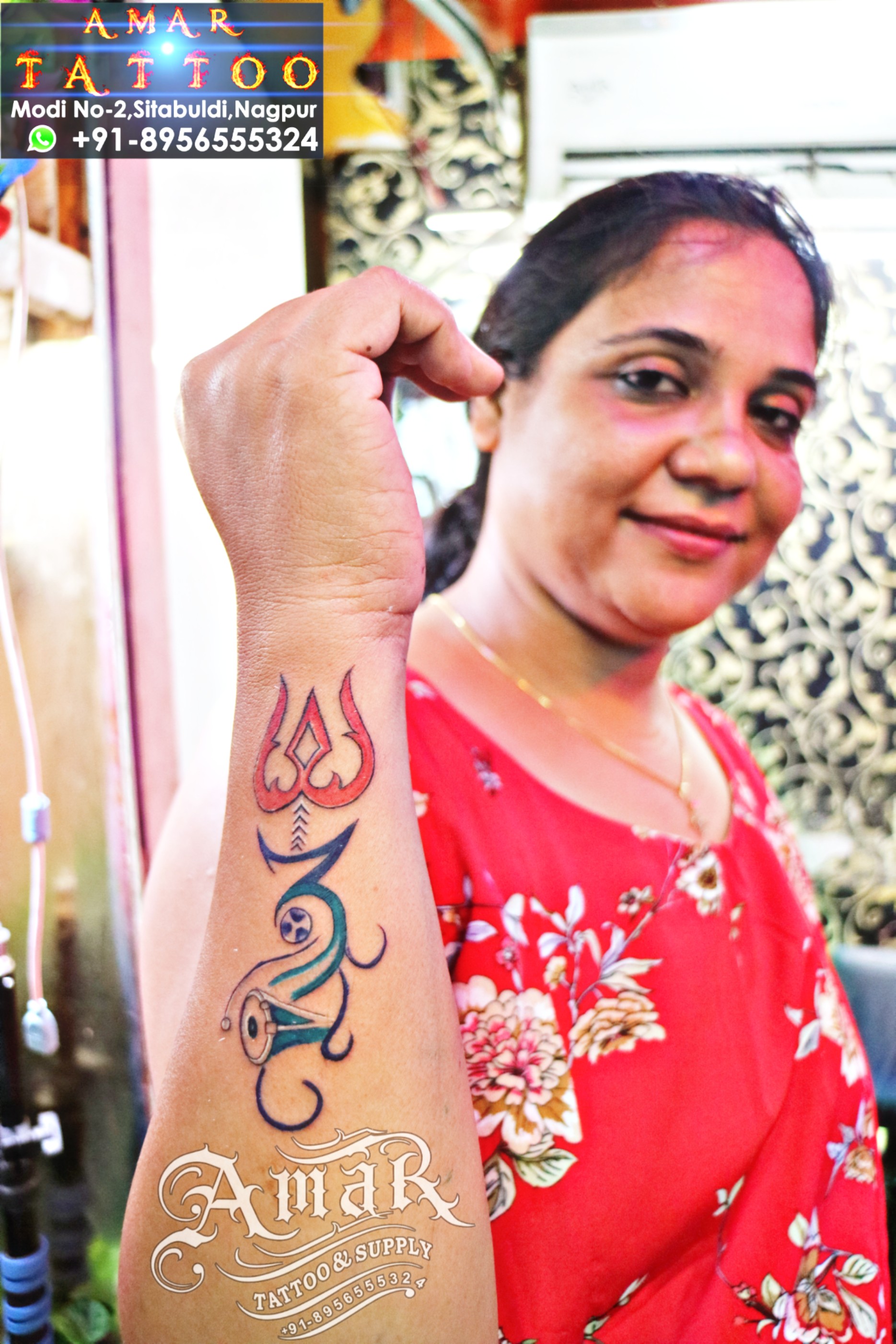 Trishul With Om Tattoo By Amar by AMARTATTOO on DeviantArt