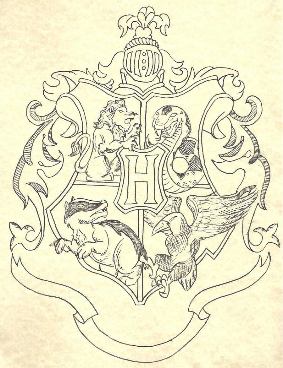Hogwarts Crest By Skip27 On DeviantArt