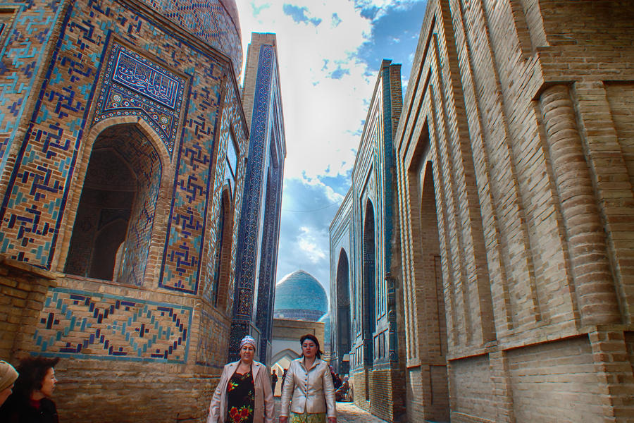 Shah i Zinda in Samarkand