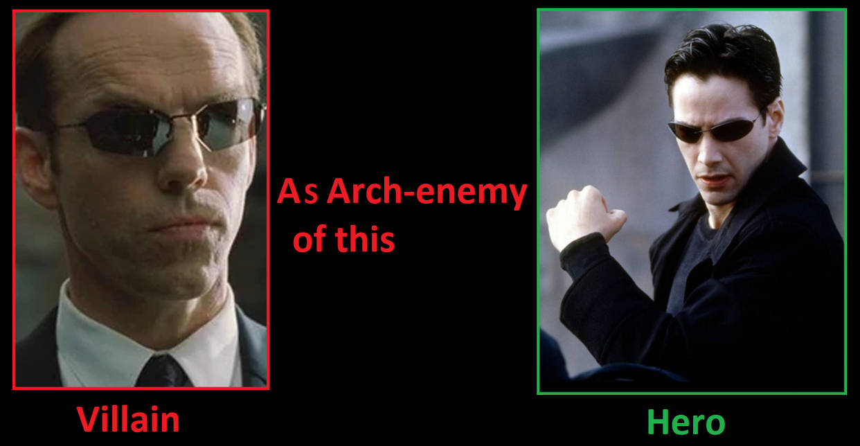 Agent Smith as Arch Nemesis of Neo by SpiderBat007 on DeviantArt