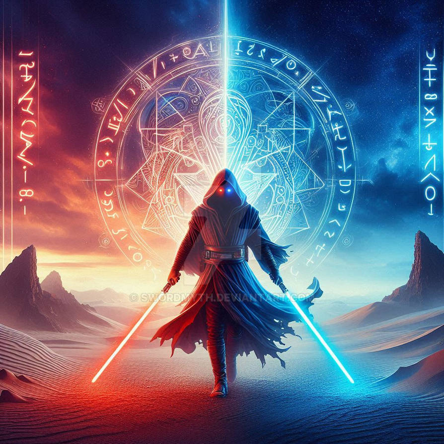 Light Side And Dark Side Of Force By Swordmyth On DeviantArt light-side-and-dark-side-of-force-by-swordmyth-on-deviantart