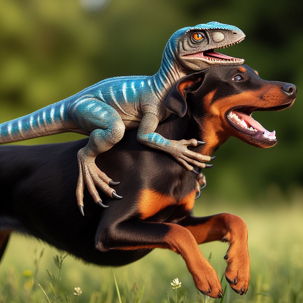 Dog Vs Raptor Helping the raptoress in distress! 9 by ToothlessFan2000 on DeviantArt