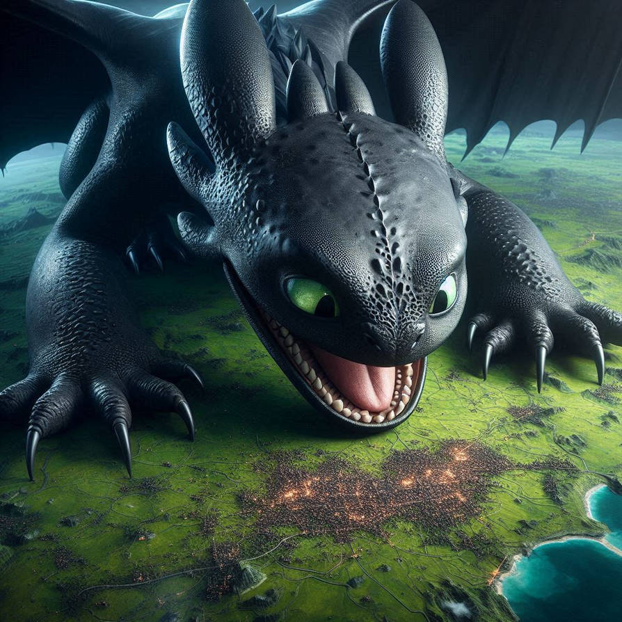 Planetary Toothless 5 by ToothlessFan2000 on DeviantArt