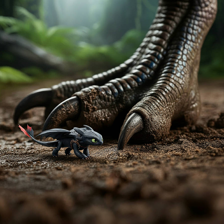 Bashful Raptor Raptor encounter 1 by ToothlessFan2000 on DeviantArt