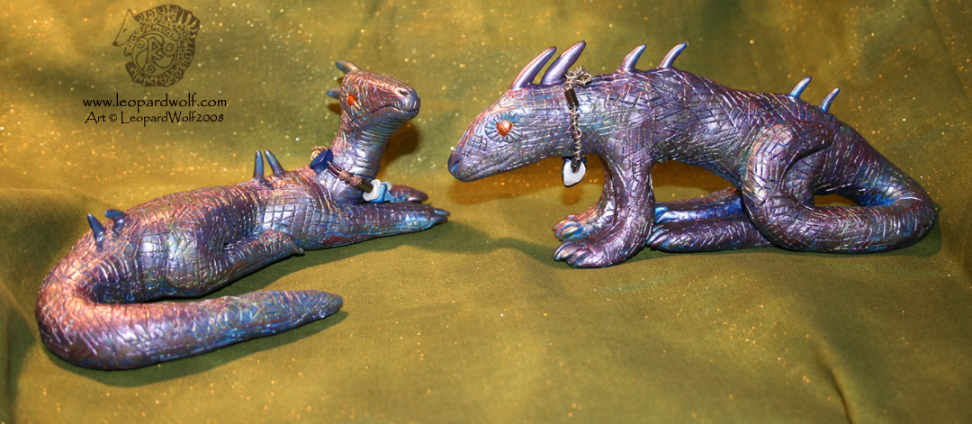 Metallic Dragon Pair 1