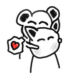 Bear Hugs Cat Valentine's Love Comic