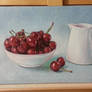 cherry still life