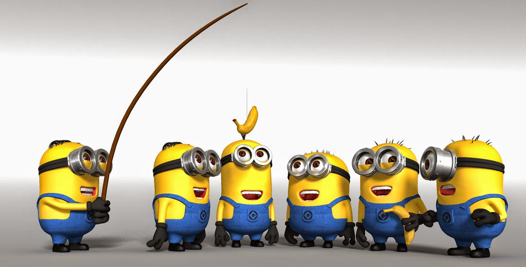 Minions Modelling, Shading, Lighting by GGBigbear on DeviantArt