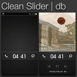 Miui Theme: Clean Slider Lockscreen