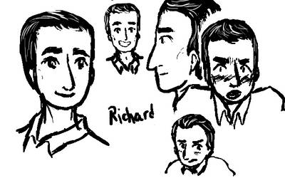 Original Character Sketches - Richard