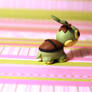 Back view Turtwig desk buddy