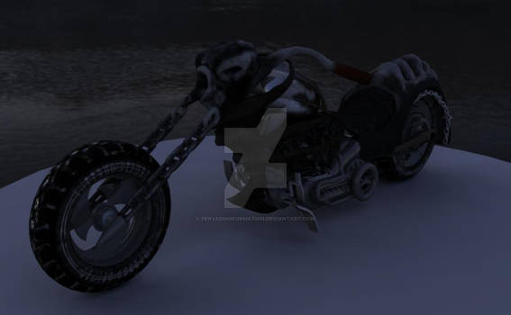 Ghost Rider concept Bike_textured2