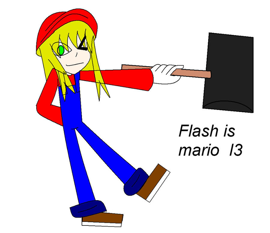 Flash is mario