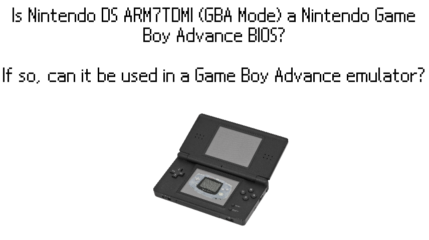 Is Nintendo Ds Arm7tdmi Gba Mode A Gba Bios By Deriloko2 On Deviantart Is Nintendo Ds Arm7tdmi Gba Mode A Gba Bios By Deriloko2 On Deviantart