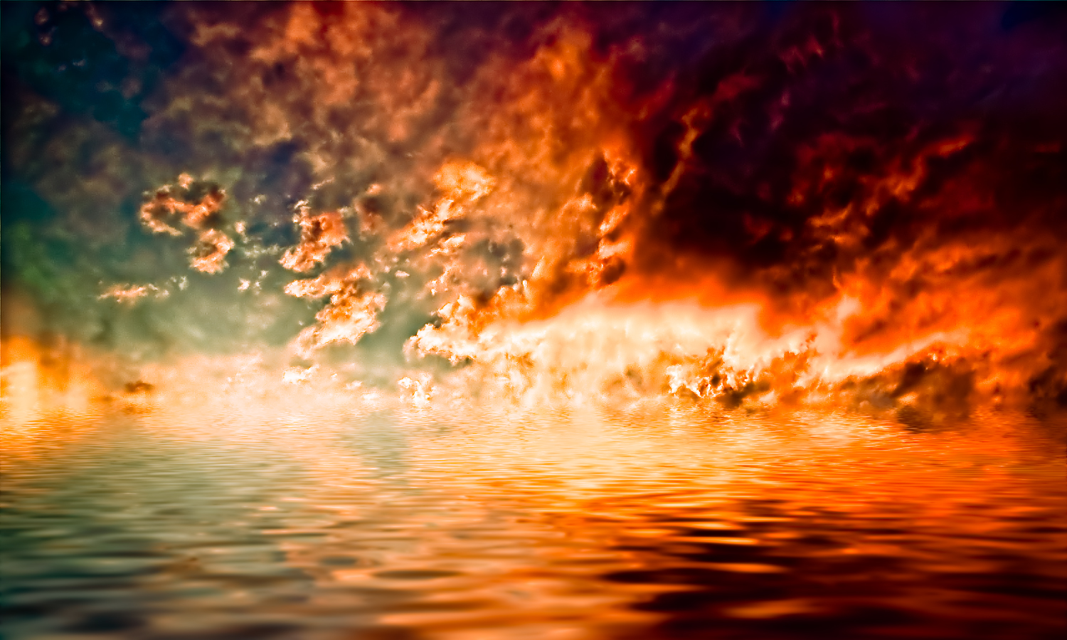Sky on Fire by Crotale