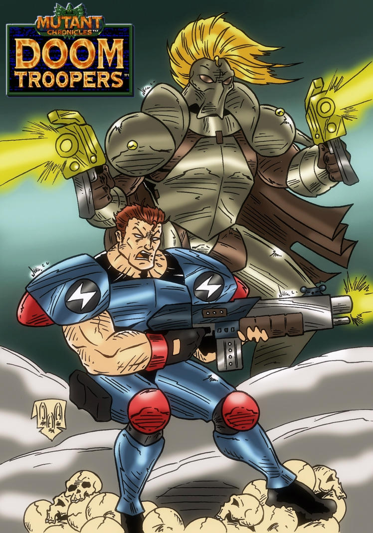 Doom troopers sega. Doom Troopers Max Steiner. Doom Troopers: Mutant Chronicles. Игра Sega: Doom Troopers.