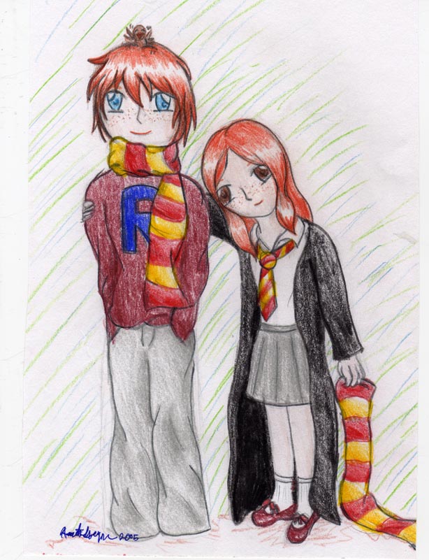 Ron and Ginny