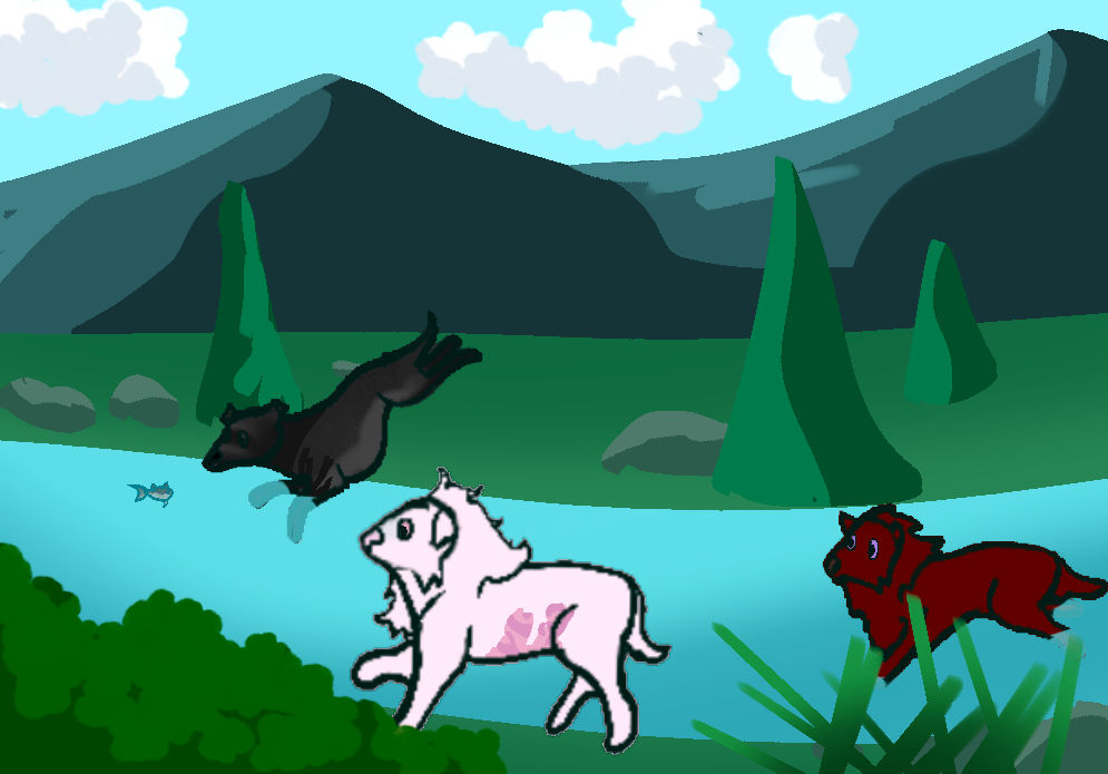 Ara Fishing 1 by aItaica on DeviantArt