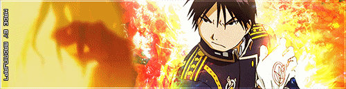 Roy Mustang Animated Banner