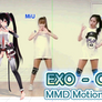 MMD - EXO GROWL Motion Trace WIP