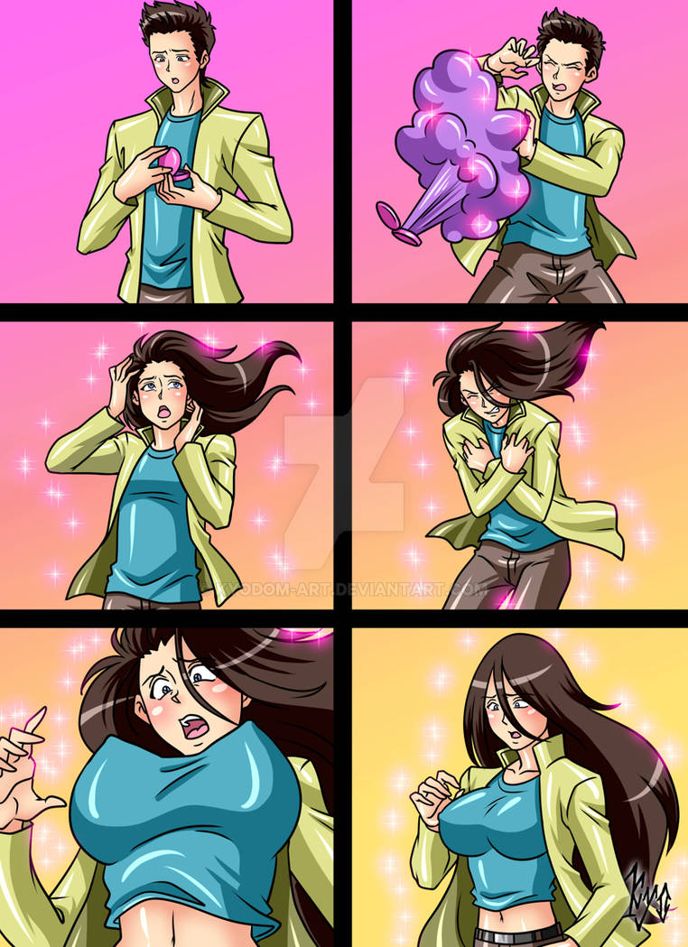 TG From Guy to Sexy Futa Girl 1 by KyoDomArt on DeviantArt