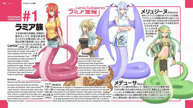 Monster Musume Lamia facts