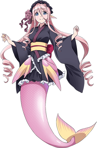 Mero in a Kimono