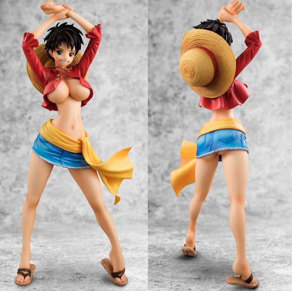 Female Luffy Figurine