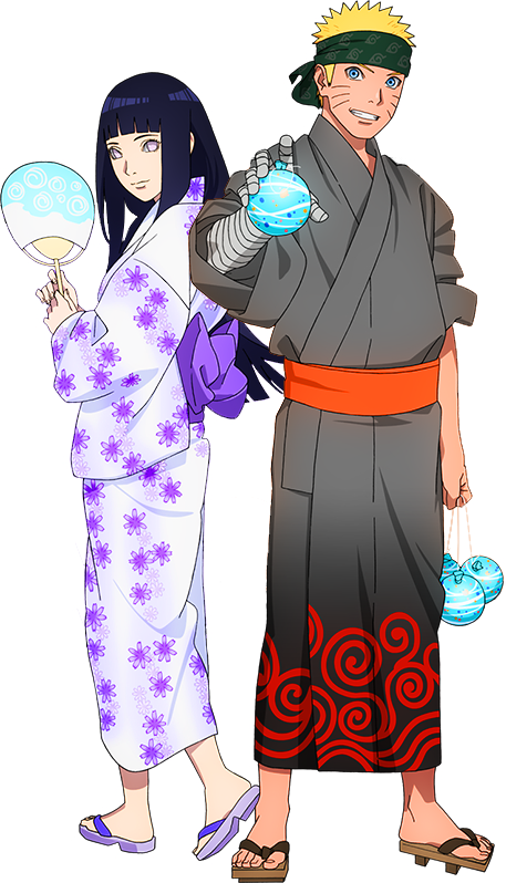 NaruHina Kimono date