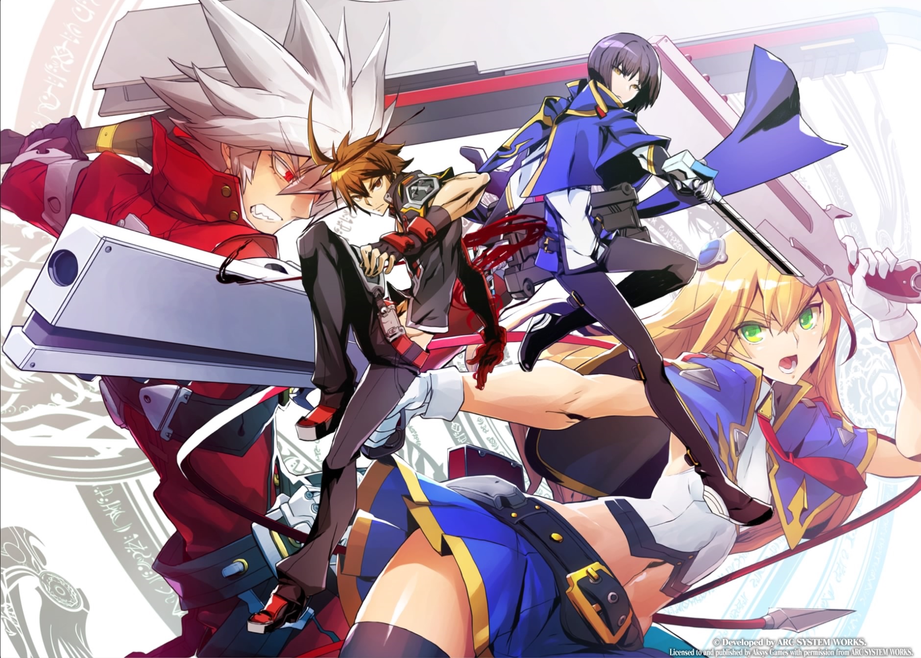 BlazBlue Central Fiction poster 2 by Fureiji on DeviantArt