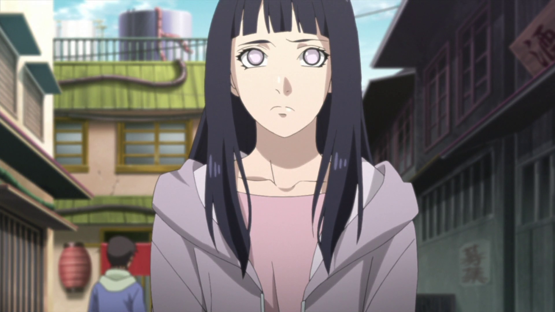 Hinata's suspcious face