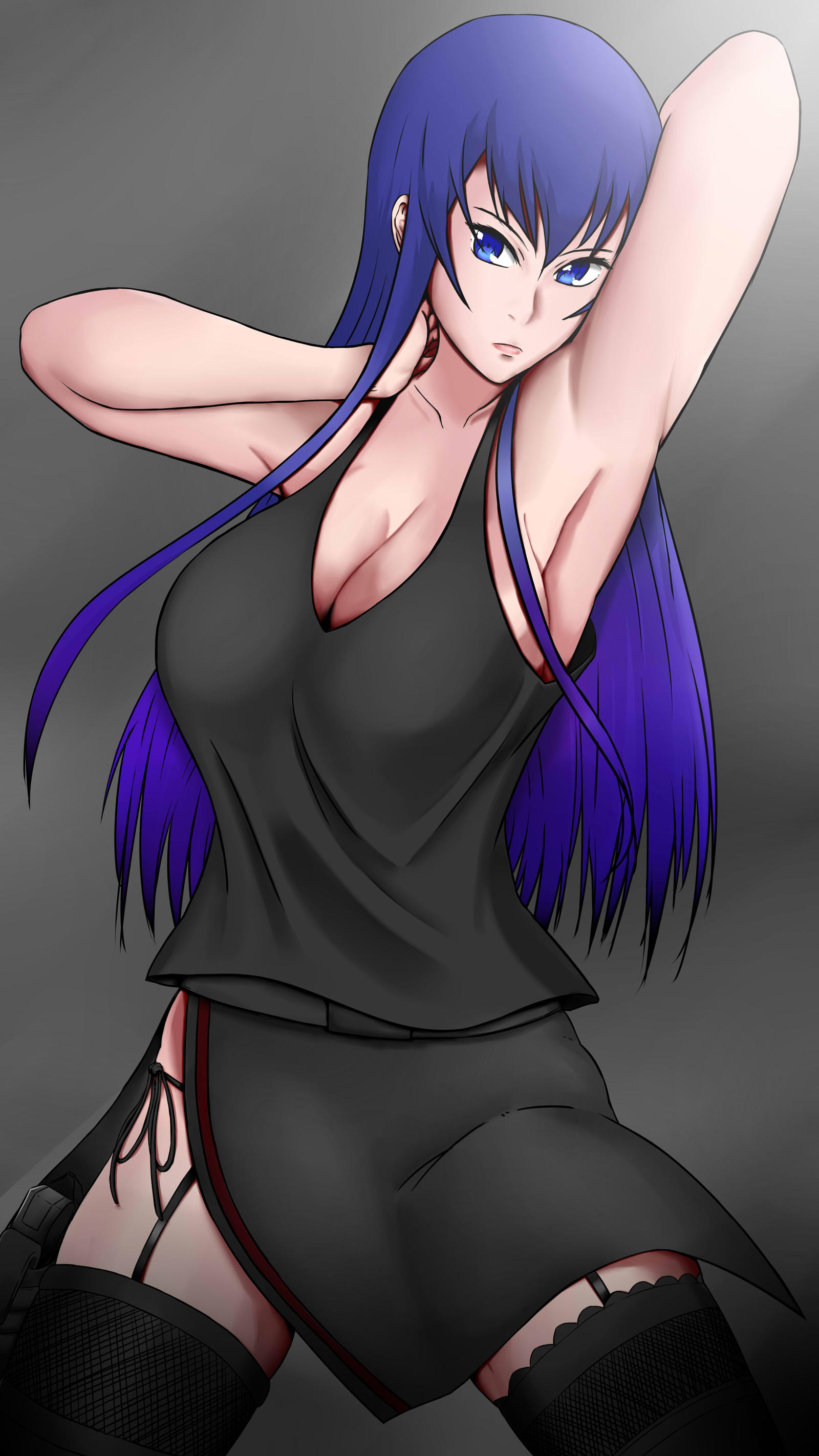 Busujima Senpai By Kazuhito24 On Deviantart Busujima Senpai By Kazuhito24 On Deviantart
