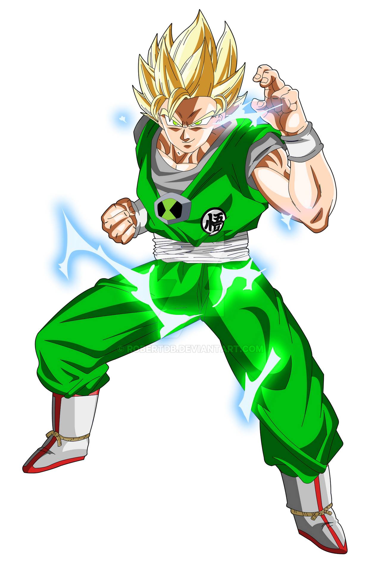 Monki Many Super Saiyan 2 Monki by akusama455 on DeviantArt