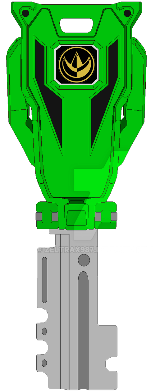 Mighty Morphin Green Ranger Key by akusama455 on DeviantArt
