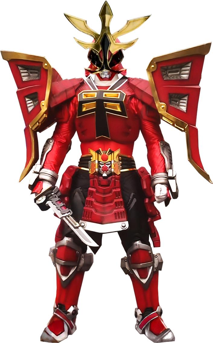 Red Shogun Ranger by akusama455 on DeviantArt