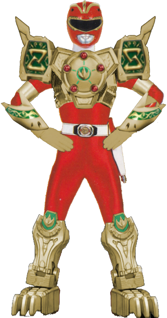 Mighty Morphin Red Ranger Battlizer by akusama455 on DeviantArt