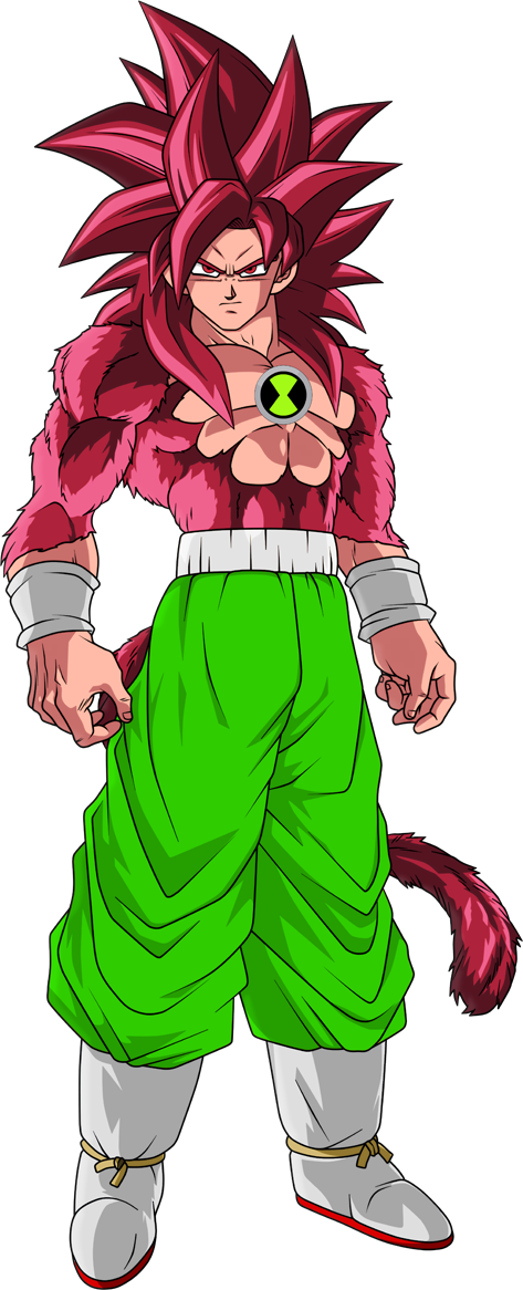 Monki Many Monki Super Saiyan 4 by akusama455 on DeviantArt