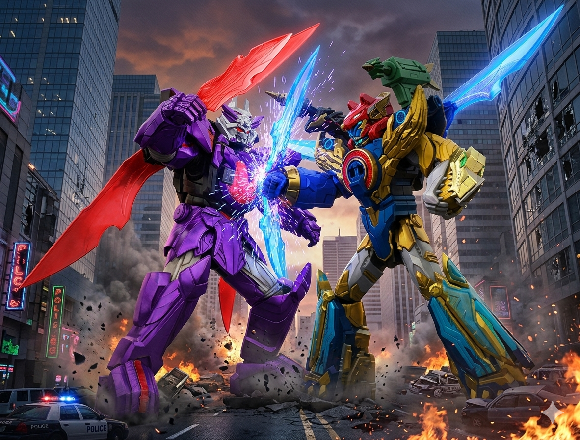 RyoTegaSword Five Color vs Neo Tegasword (Selena) by akusama455 on RyoTegaSword Five Color vs Neo Tegasword (Selena) by akusama455 on