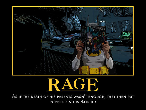 Think Positive Deviantart Rage Rage Motivation Poster by batty9999 on DeviantArt