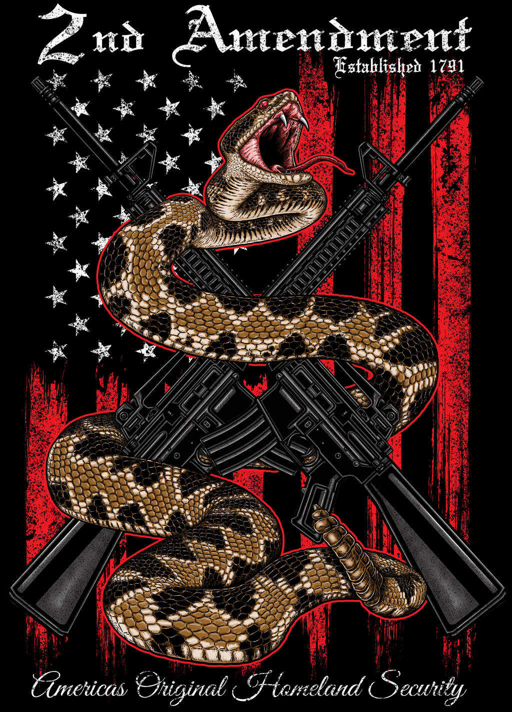 Cod Snake Gun Effect Snake and guns Second Amendment shirt design by raymo442 on DeviantArt