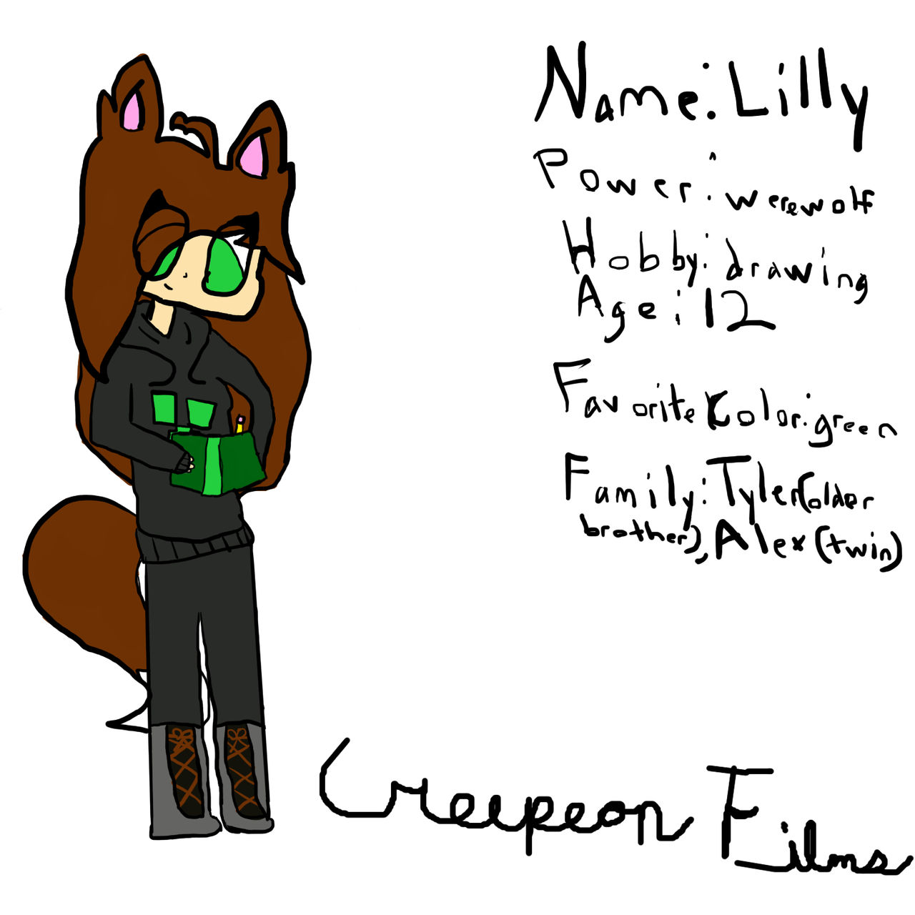 Lilly character sheet by CrepeonFilmsYouTube on DeviantArt