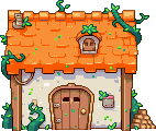 Sprite Rip: Large Vine House by F2U-Sprites