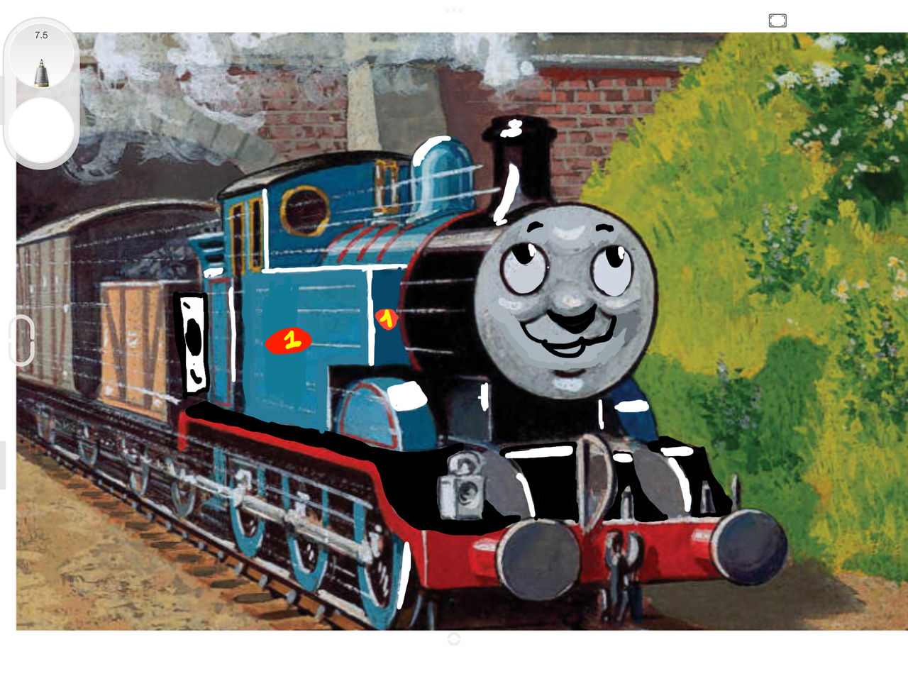 Thomas Oc Rws RWS Thomas Edit by KadenPlayz2022Art on DeviantArt