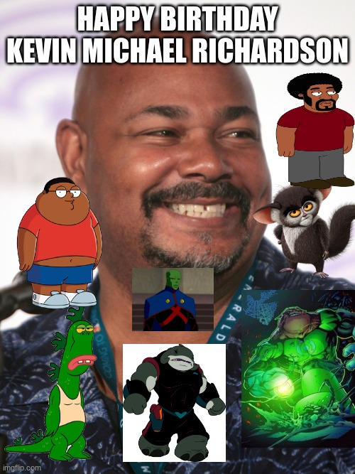 Kevin Michael Raval Happy Birthday Kevin Michael Richardson by StarBatKing on DeviantArt