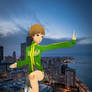 Giantess Kung Fu Girl