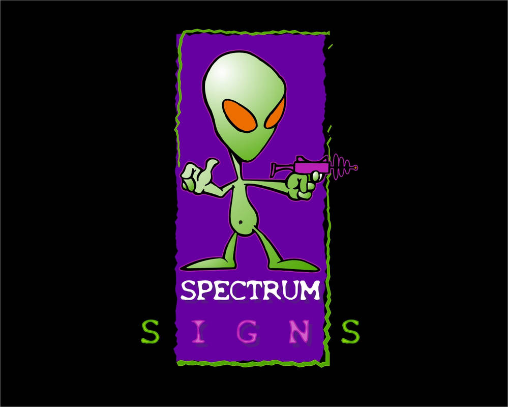 Spectrum Sign Bw Spectrum Signs by WoodyLWG on DeviantArt