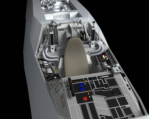 X-Wing Cockpit Modeling