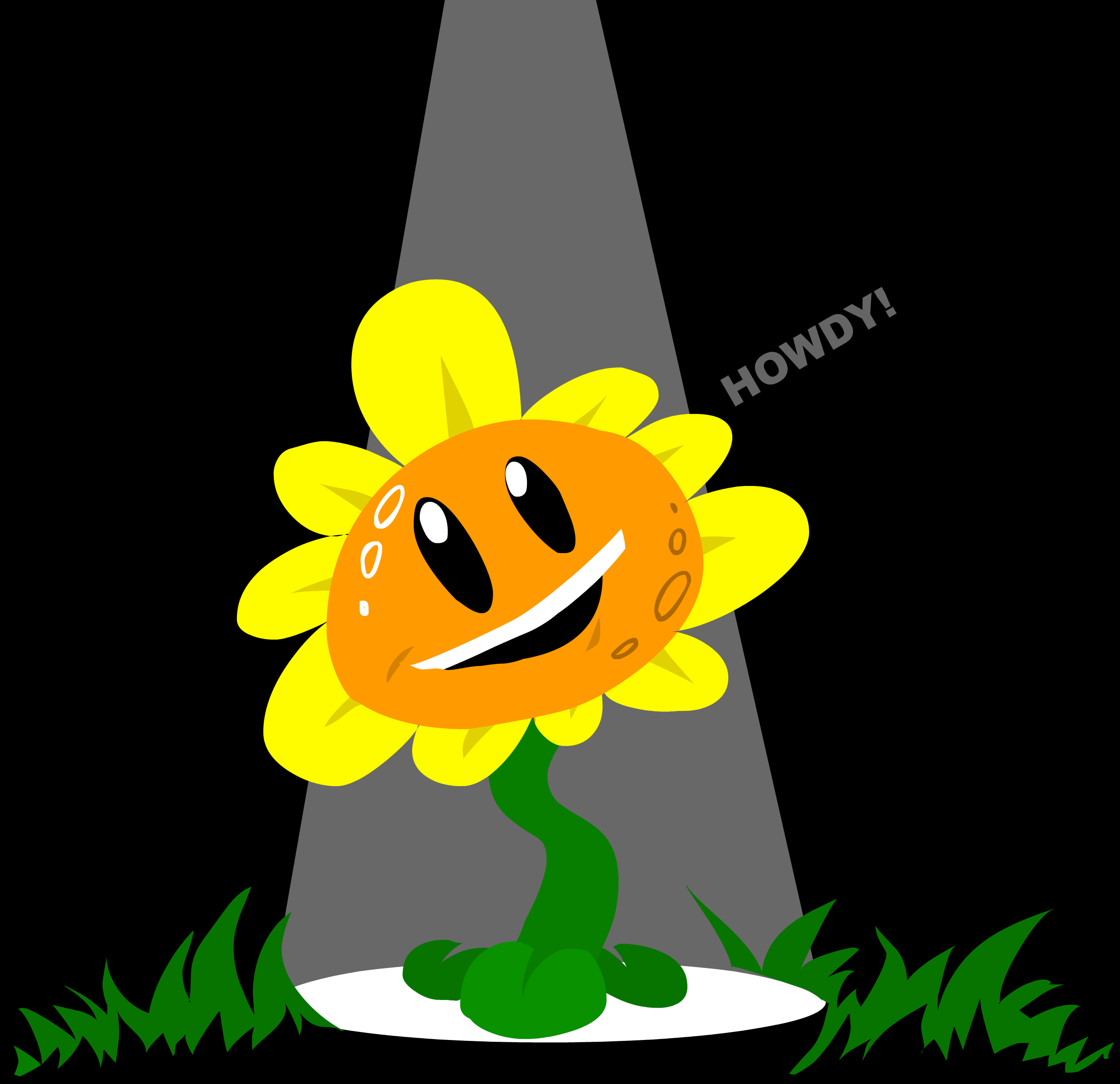 Plants vs Zombies 2 Sunflower(Halloween) (R) by illustation16 on DeviantArt