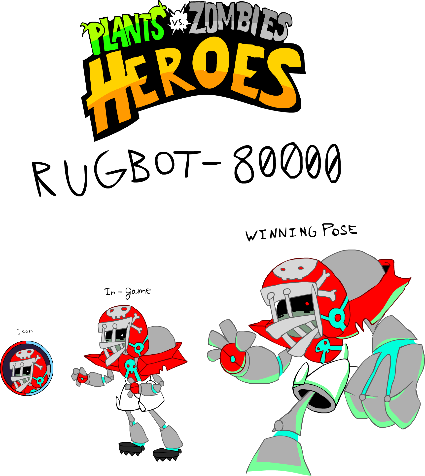 Plants vs Zombies Heroes Characters by JC1234TheToonist on DeviantArt